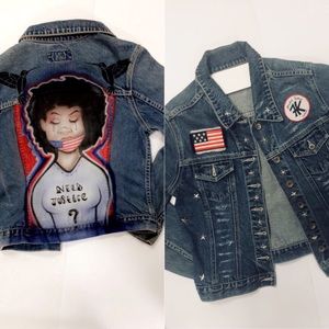 Customized denim jacket!!